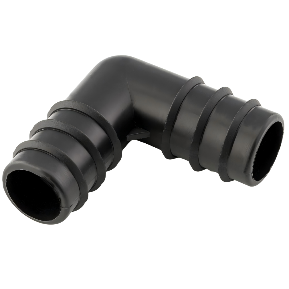 1/2" BARBED HOSE FITTING (L-TYPE)